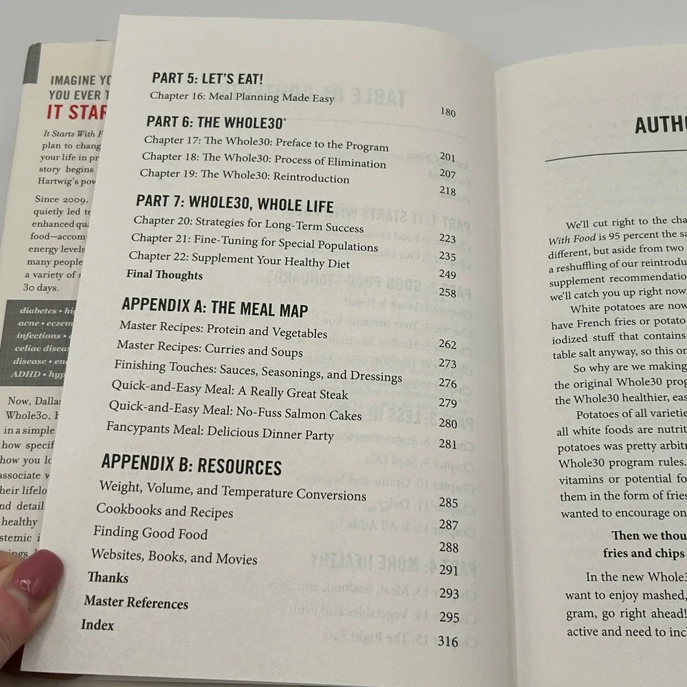 It Starts With Food Whole30 Dallas Melissa Hartwig Hardcover Health Diet Book